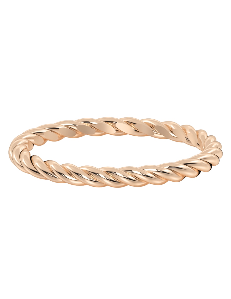Anillo 14 K de oro brillante 1